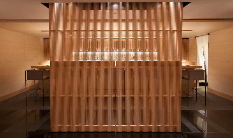The Sherwood Taipei Eksteriør bilde A shōji in a restaurant